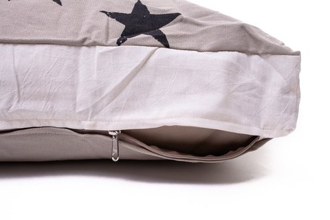 FUNDA CAMA STARS TOSTADO - comprar online