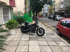 Imagem do Kit Guidão Seca Sovaco - 15" Pol. Altura - Tubo 1.1/4" Pol. - PRETO - Harley Davidson - Sportster 883/1200