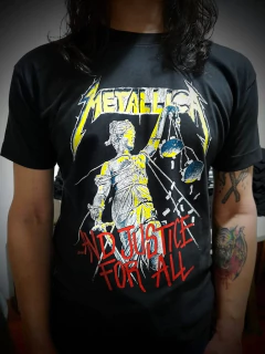 Remera Talle M Metallica ...And Justice for All