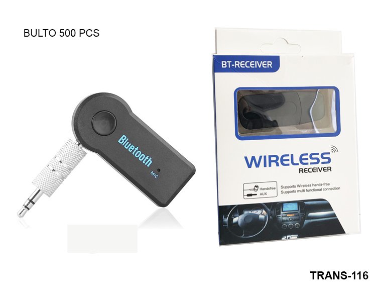 Transmisor Bluetooth 3.5mm Adaptador Carro Audio – Tu Tienda Virtual  VRD-TECH
