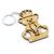 Chaveiros Personalizados Mdf - Infantil - Urso Coroa