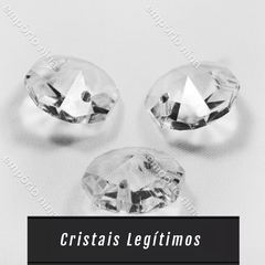 Lustre de Cristal Legítimo Asfour E337Q Base 30 - Várias Alturas na internet
