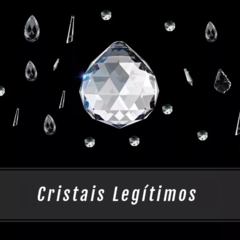 Lustre de Cristal Legítimo Asfour E314Q Base 18 - Várias Alturas - Lamppe   -   Promoção de Lustres de Cristal. Luminárias a preço de fábrica.