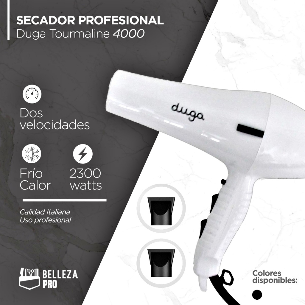 Secador de Pelo Tourmaline Profesional 4000 (2300w)