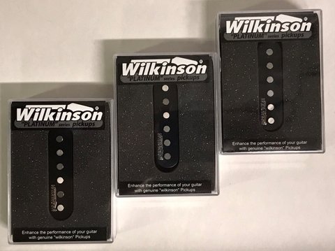 Set Microfonos Guitarra Wilkinson S Platinum Strato Whs Bk - comprar online