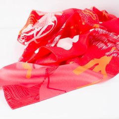 PAÑOLETA PICO CRISTOBAL COLÓN - VALISSE · 100% SILK SCARVES · A PIECE OF ART ·