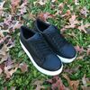 SNEAKERS ART. 014 ECO CUERO NEGRO/LISAS - comprar online
