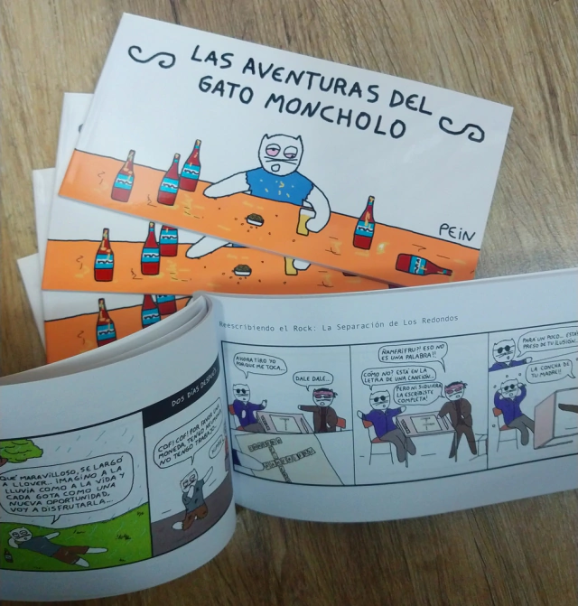Fanzine Las Aventuras del Gato Moncholo by Pein