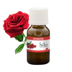Aceite Esencial De Rosas Puro Envase De 15 Ml