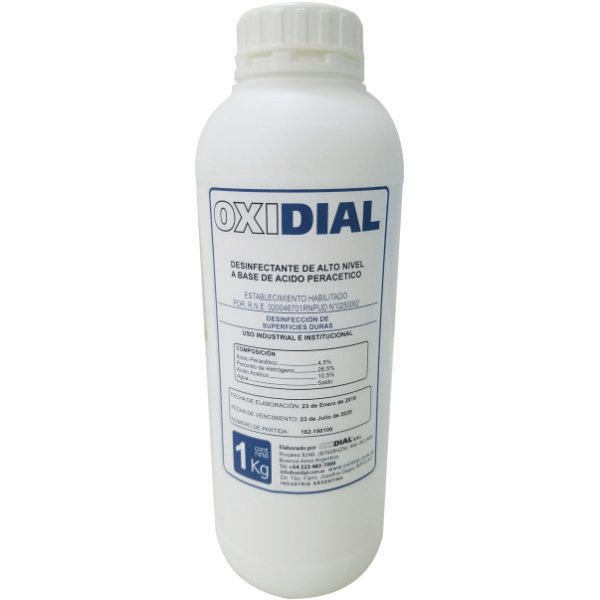 Ácido Peracético OXIDIAL 4.5 Ácido Peracético OXIDIAL 4.5
