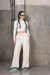 853 PANTALON PALAZZO SIMIL CUERO CON ELASTICO - comprar online