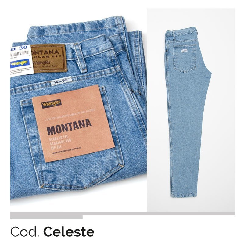Jean Wrangler Montana - POR UNIDAD