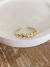 Anillo laminado en oro Olimpo
