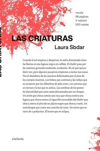 LAS CRIATURAS - LAURA SBDAR - ELEFANTE