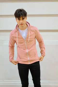 Campera Bengalina Frisada Rosa