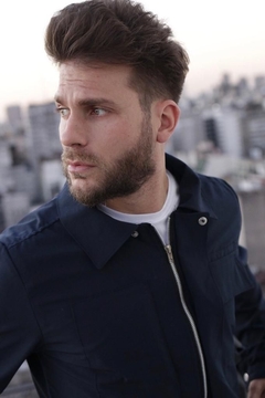 Campera Microfibra Azul