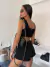 - Top Charming Negro - HILO By Macu Basile - tienda online