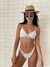 - Bikini Mango Off White con Lurex -sin cambio - comprar online