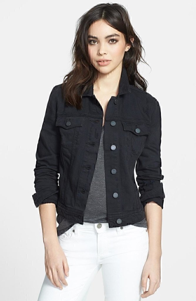 Campera Negra denim 2022 - Comprar en avellanedaropa