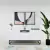 Rack laqueado blanco con cajones y puertas organizador, con estructura de hierro negro | Belgrano Home