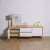 Cajones y puertas en rack de TV organizador para living | Belgrano Home