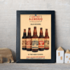Quadro Cerveja para Area da Churrasqueira Cod 103 - comprar online