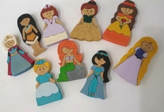 Figuras de madera - Princesas