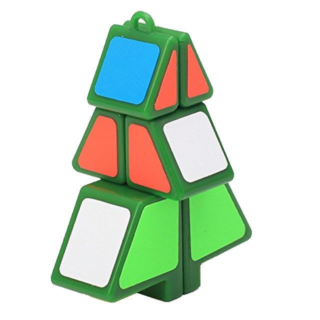 Cubo Mágico 3x2x1 Árvore de Natal Cuboide