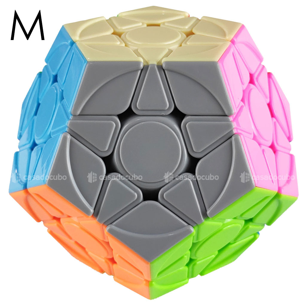 Maomaoyu Megaminx Cube 3x5, velocità Cubo Magico, Regali di Natale per Adulti e Bambini(Nero