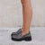 Imagen de Mocasín Elba Charol Green