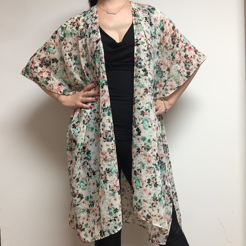 KIMONO LARGO EN GASA - KL11 - Comprar en CARTERAS DAFNE