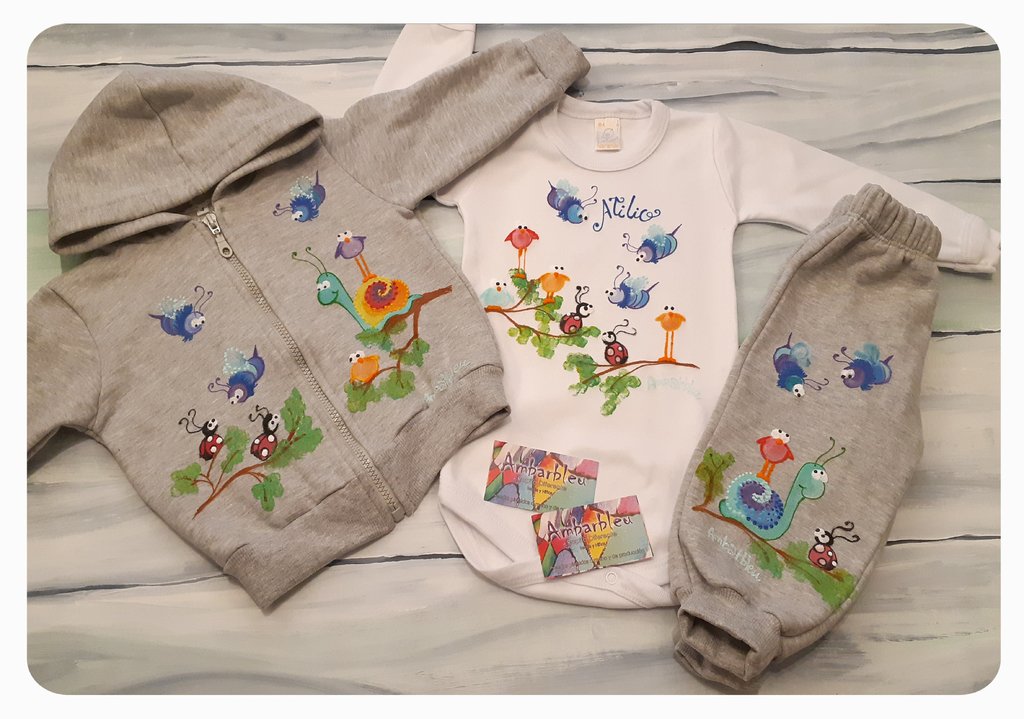 Conjunto Jogging Frisa Campera Y Pantalon Body Manga Larga