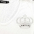 Remera V Litle Crown White PREMIUM - comprar online