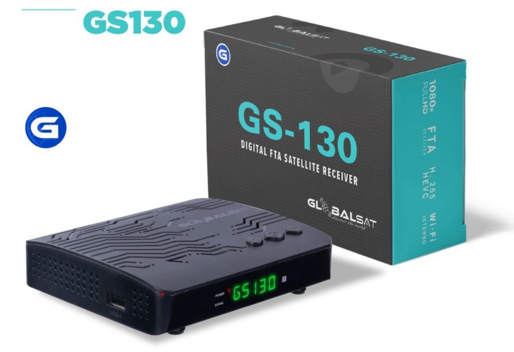 →Receptor Globalsat GS-130 VOD WI-FI IKS SKS