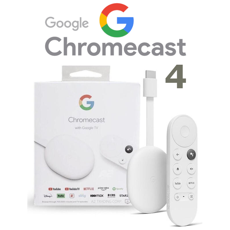 Google Chromecast 4 - Comprar em DecoFREE