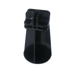 Conectivos PE Para Balcão de Vidro modulado meio preto 7cm - comprar online