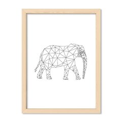 Cuadro Origami Elephant - comprar online