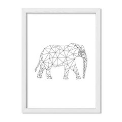 Cuadro Origami Elephant - comprar online