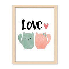 Cuadro Love Cats