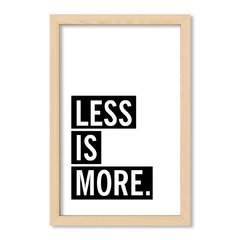 Cuadro Less is more