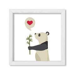 Cuadro Heart panda - comprar online