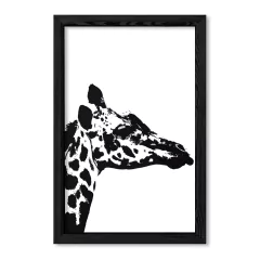Cuadro Giraffe in black en internet