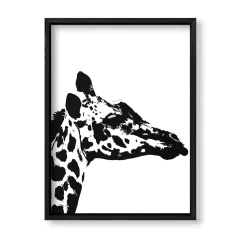 Imagen de Cuadro Giraffe in black