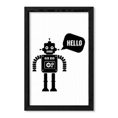 Cuadro Hello Robot en internet