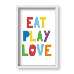 Cuadro Eat play love - tienda online