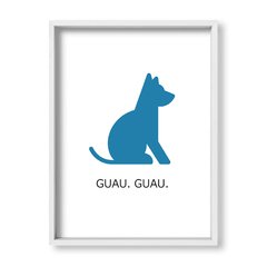 Cuadro Perro Guau Guau - tienda online