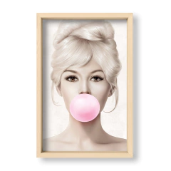 Cuadro Brigitte Bardot Bubblegum - El Nido - Tienda de Objetos