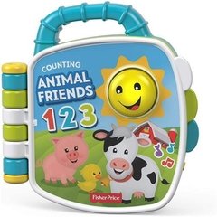 Brinquedo Livro Ler E Aprender A Contar Amigos Animais Fisher Price