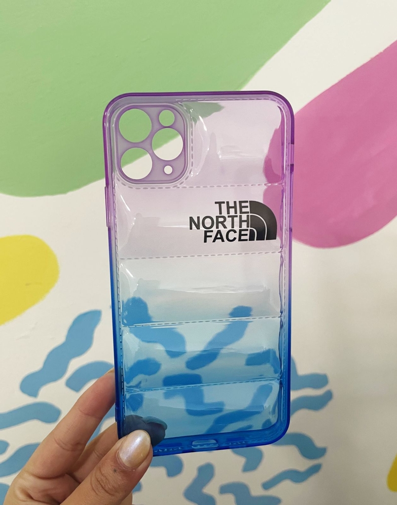 Funda The North Face transparente iPhone - Happy Móvil