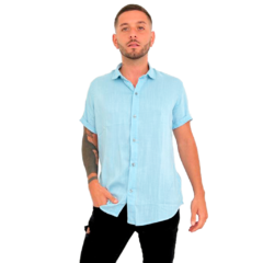 Camisa de Lino Blanca - tienda online